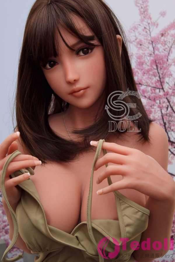 SE DOLL #L076 Elanie 161cm艶やかな魅力 等身大美女 リアル ダッチワイフ TPE製 Fカップ 小麦肌
