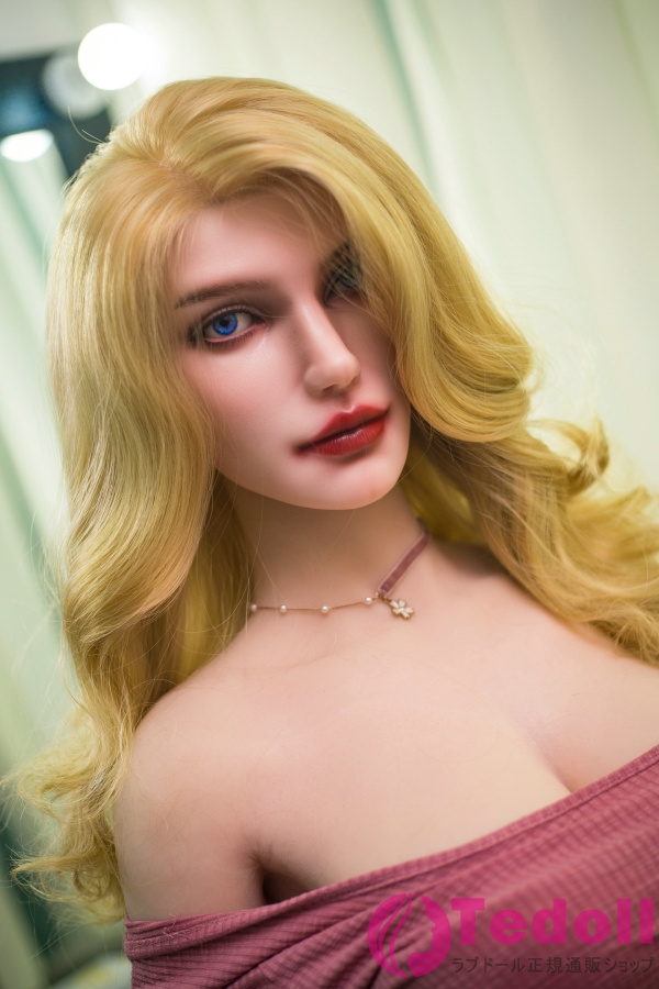 QITA DOLL Monica 162cm妖艶な美人 ブロンドの髪 ラブドール 等身大 フルシリコン製 sex人形 Cカップ ノーマル肌