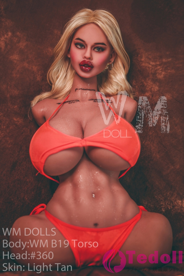 WMDOLL B19 #360 琴穂 85cm海外熟女 トルソー ラブドール リアル 性 具 上半身 セックス ドール 超乳 TPE製 小麦肌