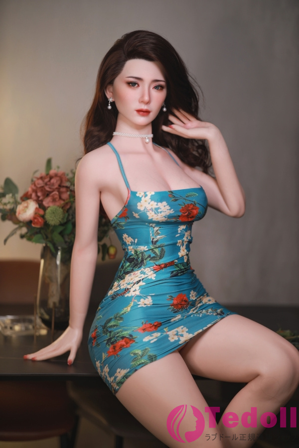 JYDOLL 玉珍 168cmフルシリコン製ラブドール 魅惑的な女性ダッチワイフ Eカップ ノーマル肌 掲載画像は頭部スターメイク付き