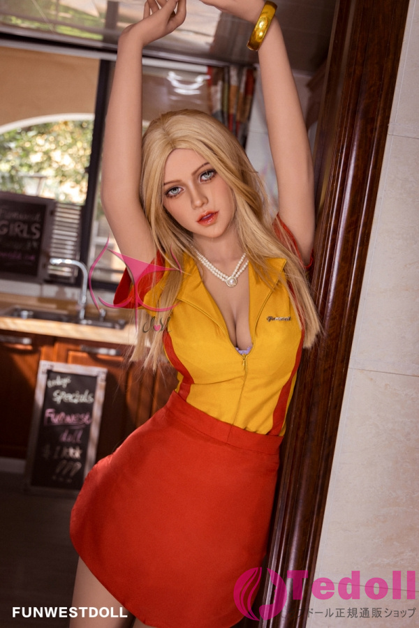 Funwest Doll #029 Sophiemina 162cm美しい外人ダッチワイフ 金髪熟女リアル人形 TPE製 Fカップ ノーマル肌
