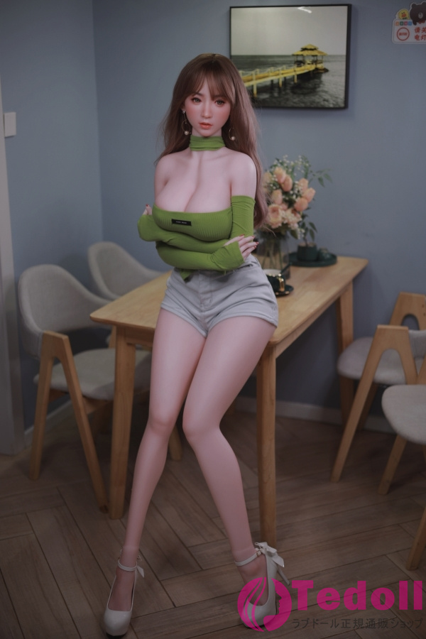 JYDOLL 乃雪 157cm高級シリコン製ラブドール 巨乳熟女アダルトドール Fカップ ノーマル肌 掲載画像は頭部スターメイク付き