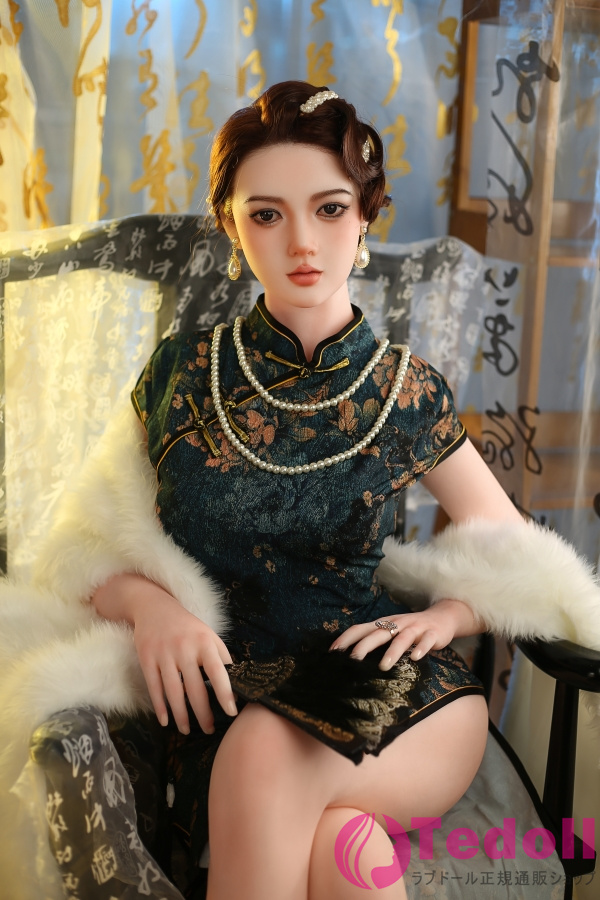 Mese Doll #48 郁海 166cmセクシーなチャイナドレス美人 リアルダッチワイフ Dカップ ノーマル肌 掲載画像はシリコンヘッド+TPEボディ