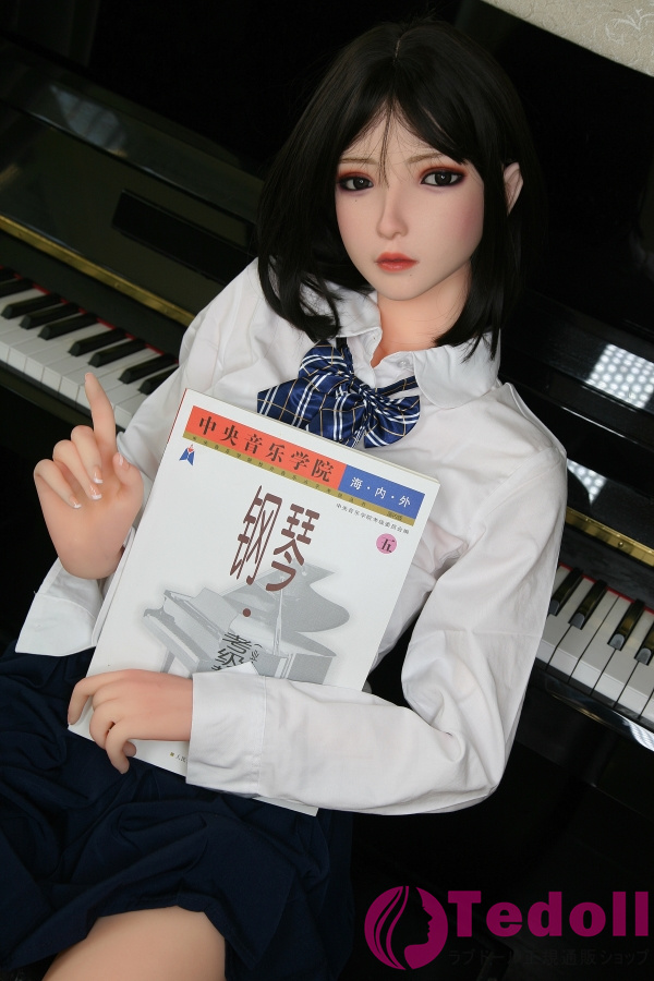 SHE DOLL 冷月 158cm美人系 等身 大 ドール 清楚系制服 JK ラブドール Cカップ ノーマル肌 掲載画像はシリコンヘッド+TPEボディ