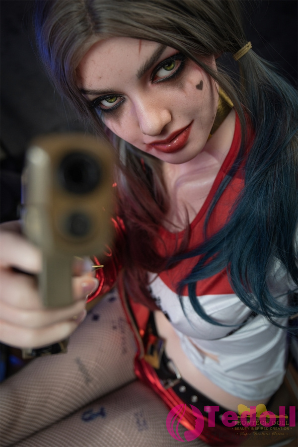 Irontech Doll S27 Ivy 166cmフルシリコン製 綺麗熟女ダッチワイフ コスプレ ハーレイ・クイン リアルドール Cカップ ノーマル肌