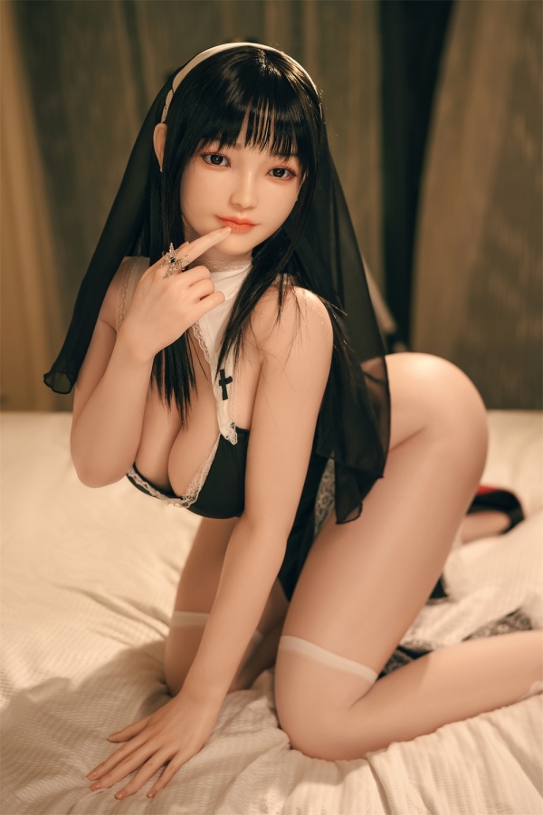 Yearndoll 阿秀 163cmセクシーな修道女 清楚な美人 等身 大 ドール フルシリコン製 Eカップ ノーマル肌