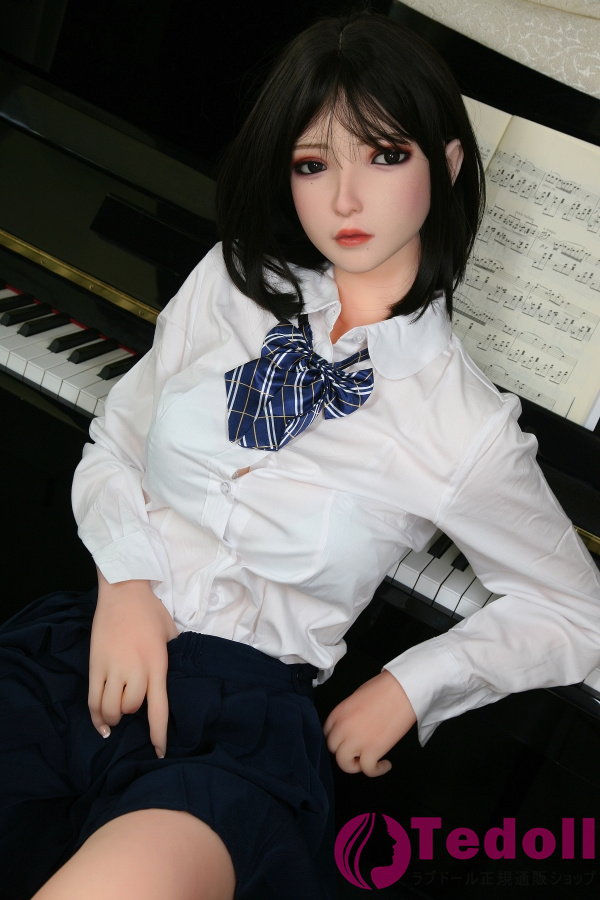 SHE DOLL 冷月 158cm美人系 等身 大 ドール 清楚系制服 JK ラブドール Cカップ ノーマル肌 掲載画像はシリコンヘッド+TPEボディ
