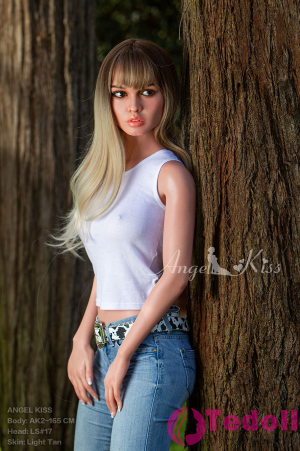 Angelkiss LS#17 古都江 165cmフルシリコン製 セクシーな外人 セックス 人形 Fカップ 小麦肌