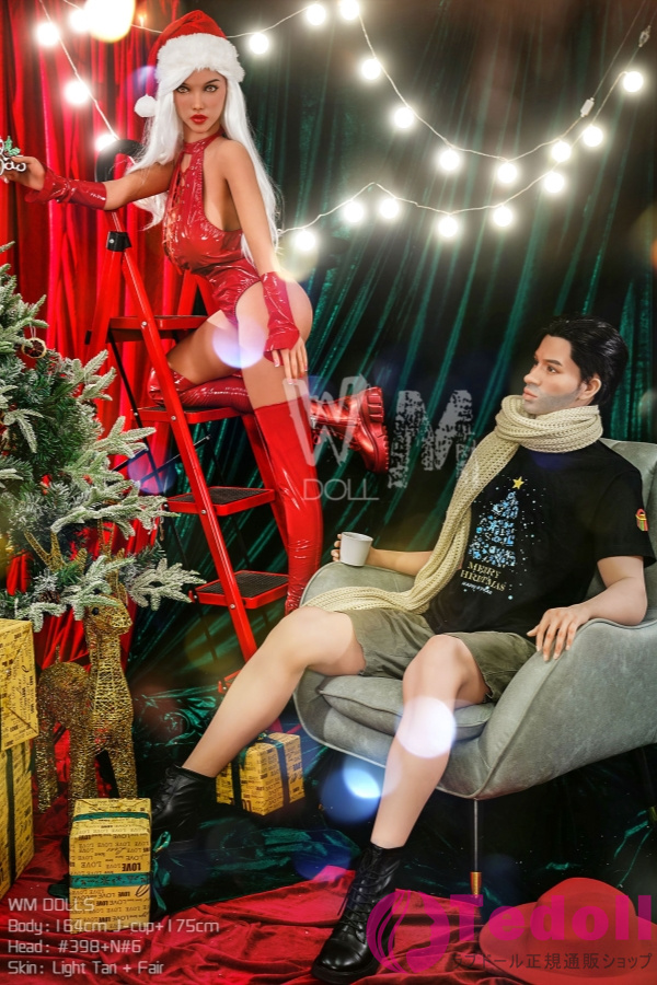 WMDOLL #398 柊香 164cm等身大ドール 爆乳ラブドール外国クリスマス美人 TPE製 Jカップ 小麦肌