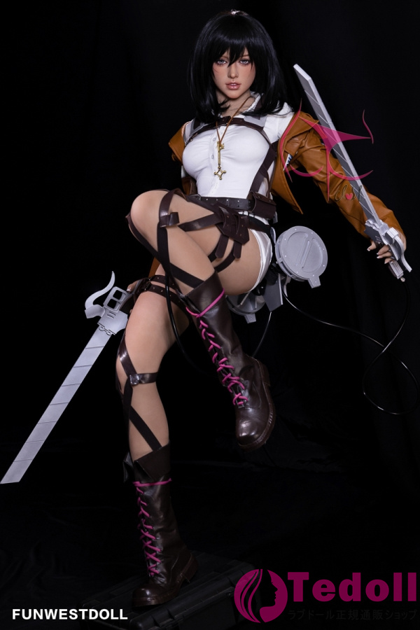 Funwest Doll #035 Chloe 159cm魅力の女性 コスプレ 女戦士ラブドール リアル TPE製 Aカップ ノーマル肌
