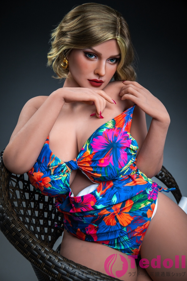 JYDOLL 雅娜 162cm肥満外国人ラブドール 金髪美人セックス人形 TPE製 Iカップ ノーマル肌