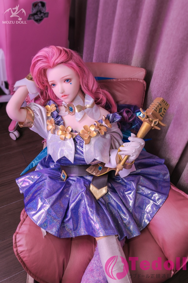 MOZU DOLL魔族人形 芬妮 163cmピンク髪 コスプレ ラブドール リアル 巨乳お姉さん セックス 人形 TPE製 Hカップ ノーマル肌