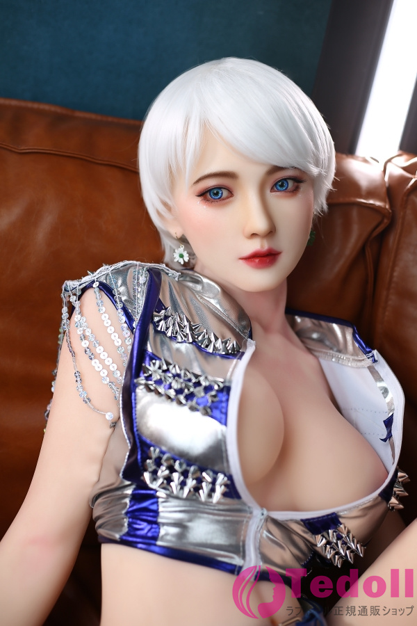 Mese Doll #22 梢絵 166cmセクシーな銀髪美女ラブドール 魅惑的なボディ等身大ドール シリコンヘッド+TPEボディ 大胸Dカップ ノーマル肌