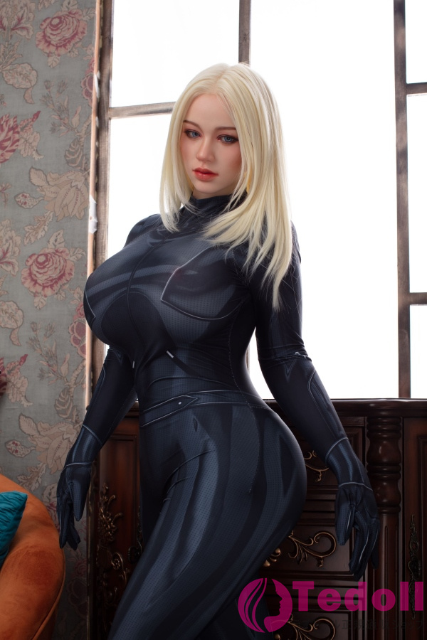 JX DOLL Lucy 162cm魅惑的な欧米美女リアル ラブドール 超高級ダッチワイフ Jカップ ノーマル肌 掲載画像はシリコン製ヘッドとTPE製ボディ