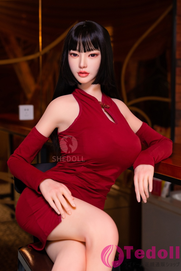 SHE DOLL 白露 158cm美しいセクシーなボディ 高級 ダッチワイフ Cカップ ノーマル肌 掲載画像はシリコンヘッド+TPEボディ