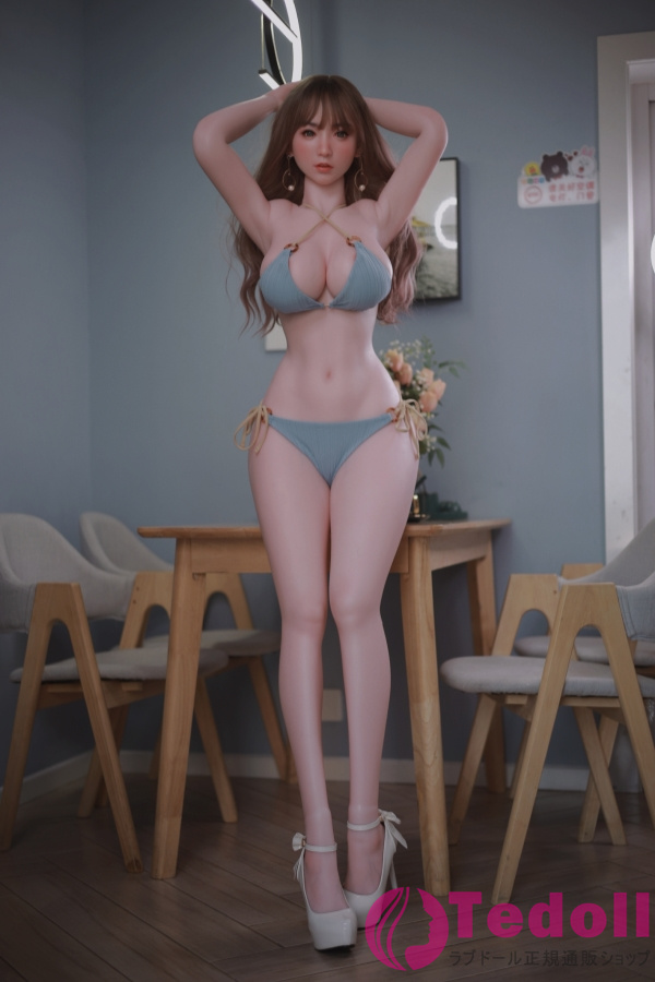 JYDOLL 乃雪 157cm高級シリコン製ラブドール 巨乳熟女アダルトドール Fカップ ノーマル肌 掲載画像は頭部スターメイク付き