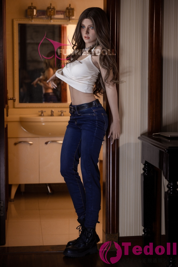 Funwest Doll #027 Jasmine 159cm欧米系セクシーな熟女ラブドール アダルト 等身 大 セックス人形 TPE製 Aカップ ノーマル肌