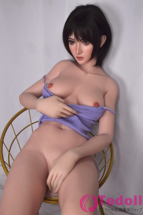 Elsa Babe RHC021番 広末裕子「Hirosue Yuko」 165cm短い髪の女の子シリコン製ラブドール さわやかな夏の写真 等身大 高級 ダッチワイフ人形 普胸 ノーマル肌