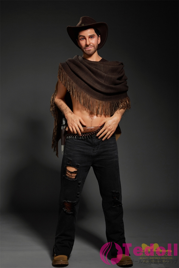 Irontech Doll M6 Allen 170cm男性型等身大ドール フルシリコン製女性用ラブドール 日焼け肌