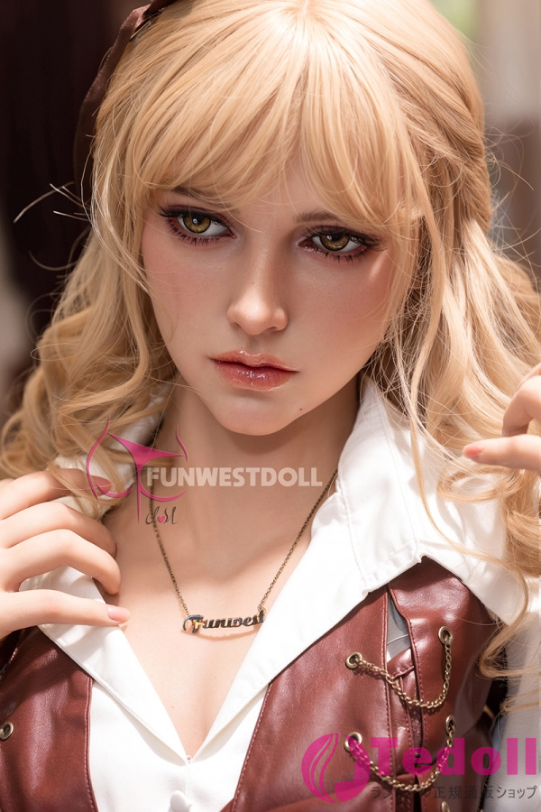 Funwest Doll #037 Bella 157cm美しい金髪外人ラブドール 巨尻 リアルセックス人形 TPE製 Cカップ ノーマル肌