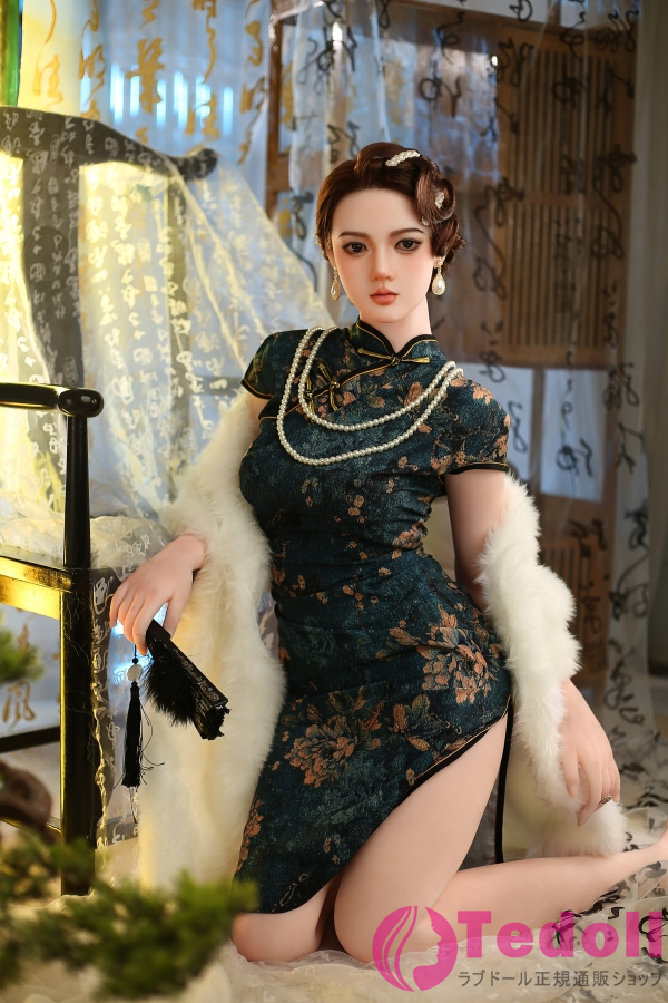 Mese Doll #48 郁海 166cmセクシーなチャイナドレス美人 リアルダッチワイフ Dカップ ノーマル肌 掲載画像はシリコンヘッド+TPEボディ