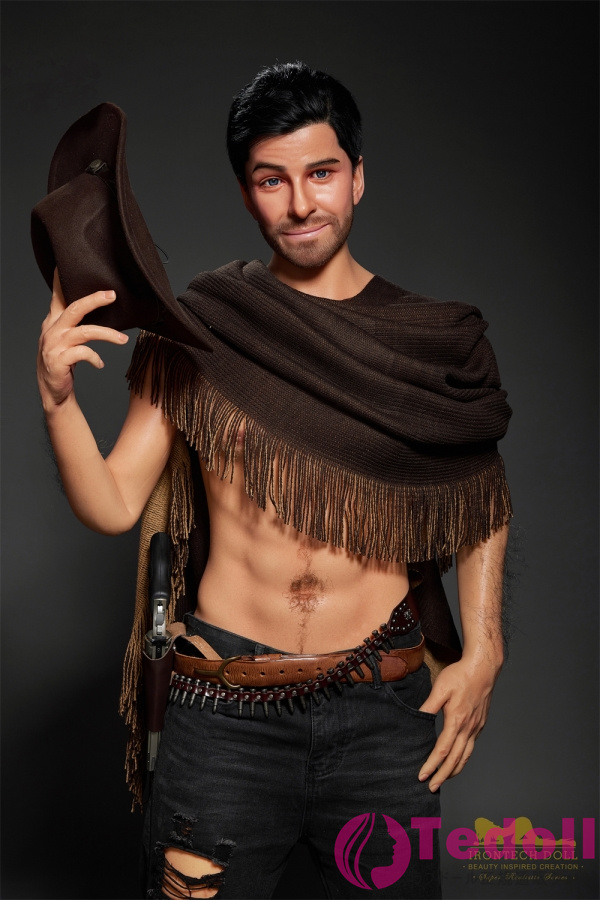 Irontech Doll M6 Allen 170cm男性型等身大ドール フルシリコン製女性用ラブドール 日焼け肌