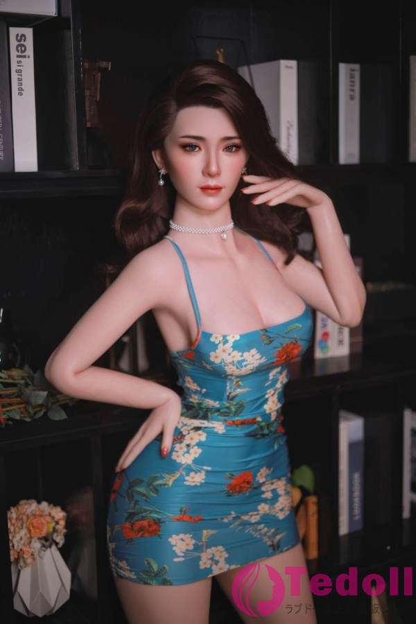 JYDOLL 玉珍 168cmフルシリコン製ラブドール 魅惑的な女性ダッチワイフ Eカップ ノーマル肌 掲載画像は頭部スターメイク付き