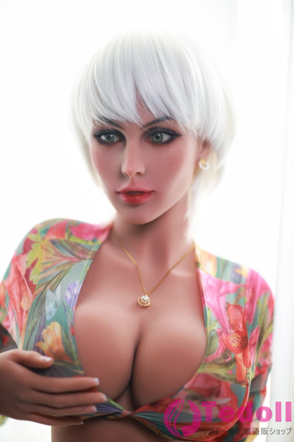 FIRE DOLL #62 葵菜 158cm(S) 銀髪外国人 高級質感リアルドール TPE製 Iカップ 小麦肌