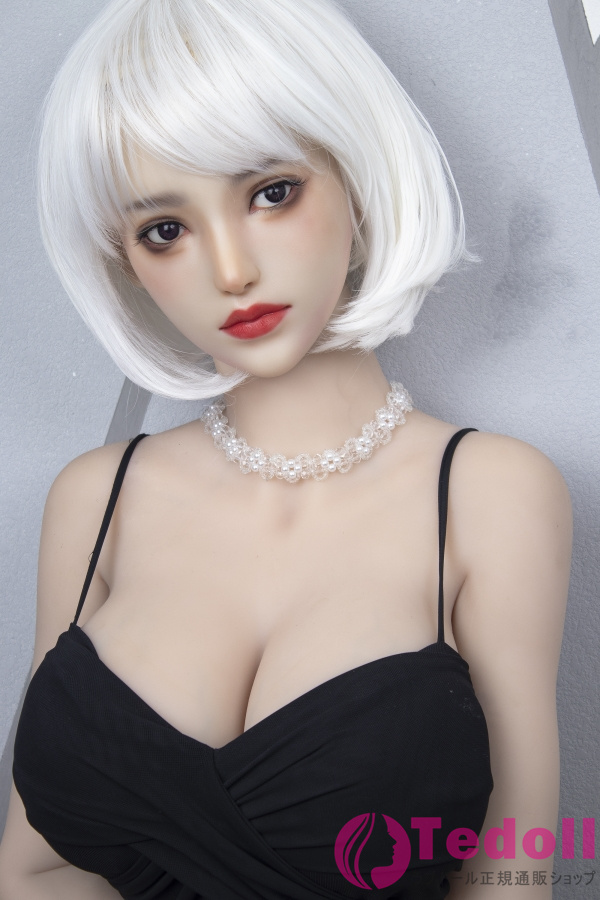 JYDOLL 星河 163cm色白美肌等身 大 ドール 銀髪美女ラブドール シリコン製頭部+TPE製ボディ Jカップ ノーマル肌
