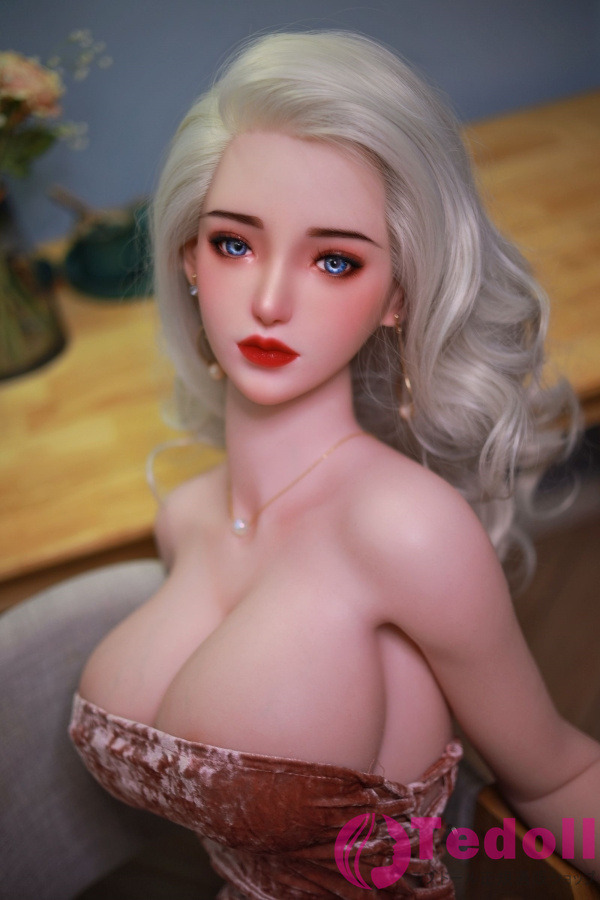JYDOLL 星河 161cmフルシリコン製 性感ラブドール巨乳銀髪美人 Eカップ ノーマル肌