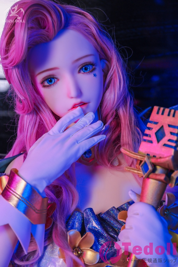 MOZU DOLL魔族人形 芬妮 163cmピンク髪 コスプレ ラブドール リアル 巨乳お姉さん セックス 人形 TPE製 Hカップ ノーマル肌