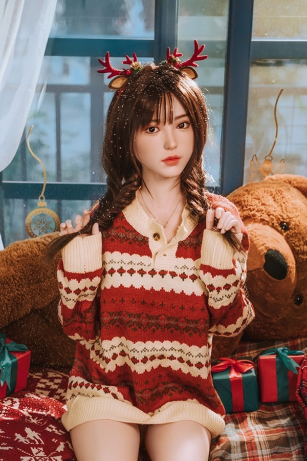 Yearndoll 惠子 163cm超癒し系可愛いメイド姿リアルドール フルシリコン製ラブドール Eカップ ノーマル肌