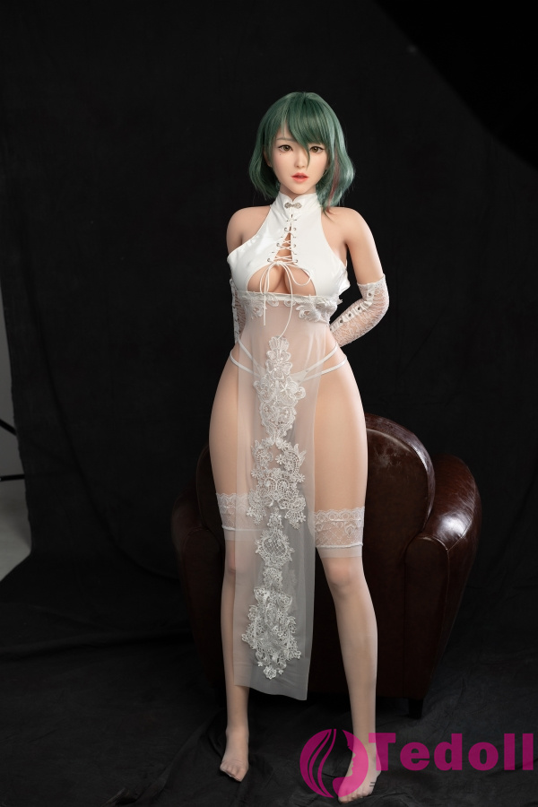 WAX DOLL GE57Z-1 小梨花 165cm大胸 ラブドール セクシーな魅惑的なリアルドール アダルト 人形 シリコンヘッド+TPEボディ Fカップ ノーマル肌 口開閉＆口腔模擬付き