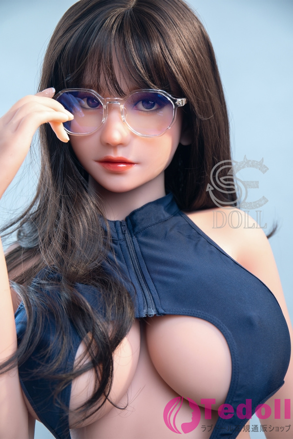 SE DOLL #102 Phoebe 157cm綺麗と美しいめがねっ娘 等身大 ラブドール TPE製 Hカップ 小麦肌