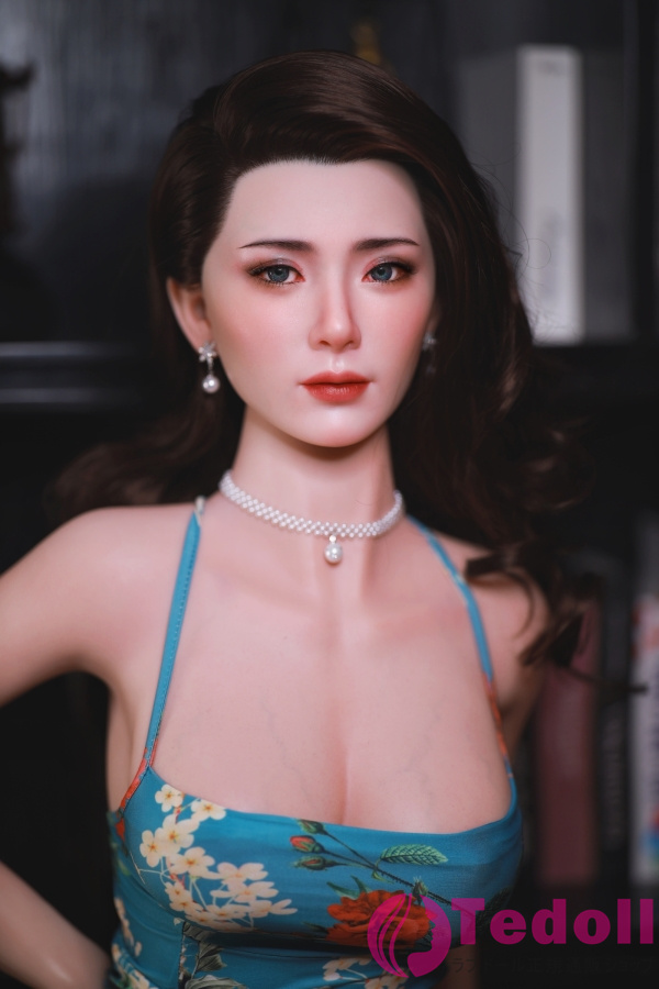 JYDOLL 玉珍 168cmフルシリコン製ラブドール 魅惑的な女性ダッチワイフ Eカップ ノーマル肌 掲載画像は頭部スターメイク付き