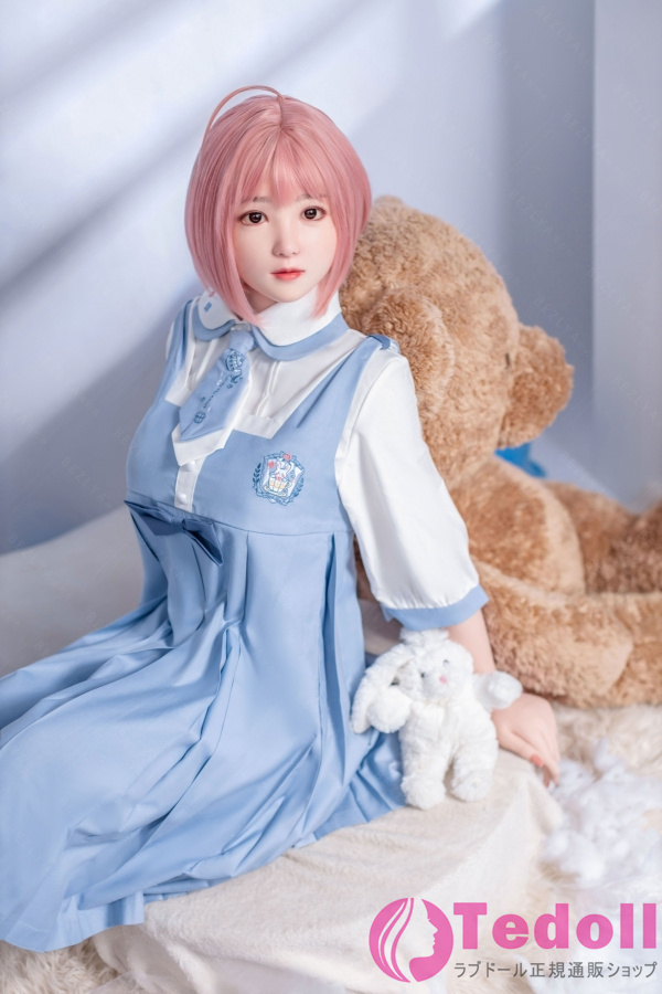 Bezlya Doll 風信子 160cm優しい美女 ラブドール シリコン製リアルドール ピンクの髪 Bカップ ノーマル肌