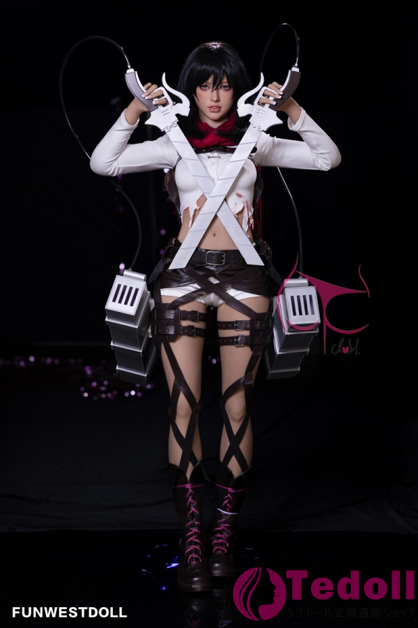 Funwest Doll #035 Chloe 159cm魅力の女性 コスプレ 女戦士ラブドール リアル TPE製 Aカップ ノーマル肌