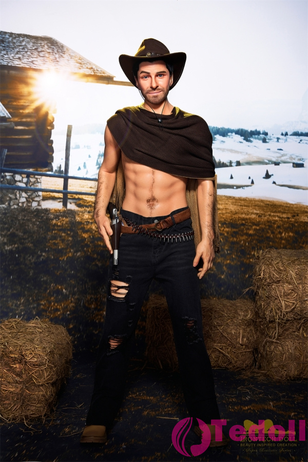 Irontech Doll M6 Allen 170cm男性型等身大ドール フルシリコン製女性用ラブドール 日焼け肌