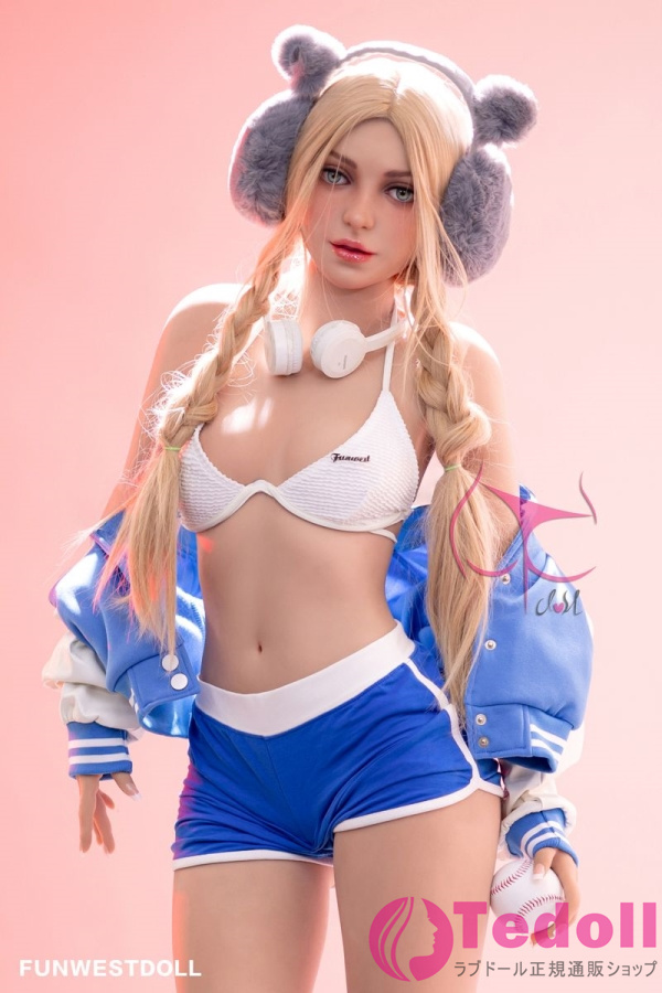 Funwest Doll #031 Eudora 159cm運動風 リアル ドール 綺麗な美人 セックス人形 TPE製 小さい胸 ノーマル肌