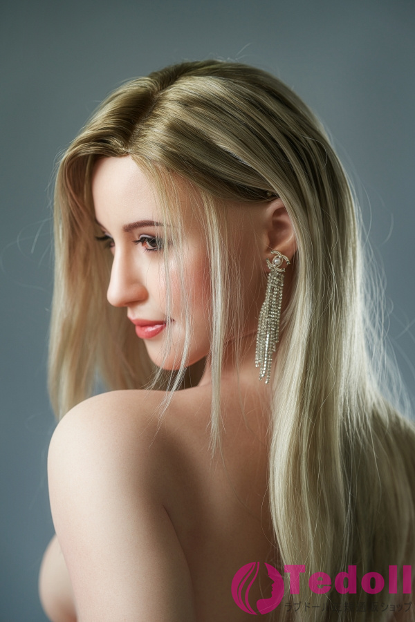 WAX DOLL GE86 小花子 165cm(X) 新体型 優しい笑顔リアルドール 金髪美人フルシリコン製ラブドール Fカップ ノーマル肌