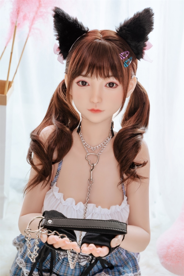 Yearndoll 猫女 158cm等身大キレカワ系美女ダッチワイフ フルシリコン製リアルラブドール Dカップ ノーマル肌 掲載画像は超リアルな本物の皮膚メイク付き