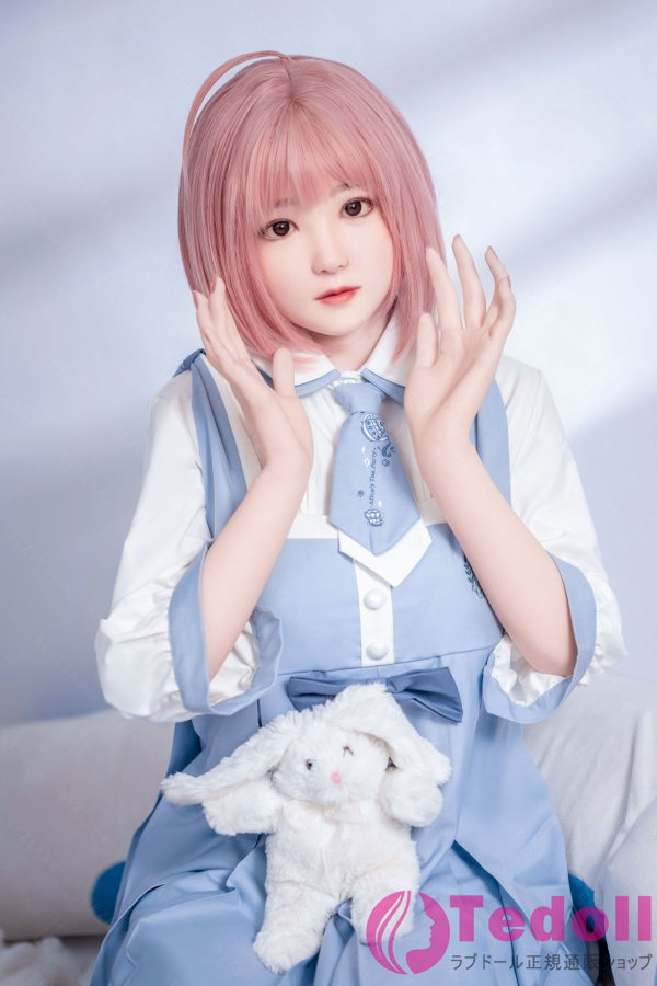 Bezlya Doll 風信子 160cm優しい美女 ラブドール シリコン製リアルドール ピンクの髪 Bカップ ノーマル肌