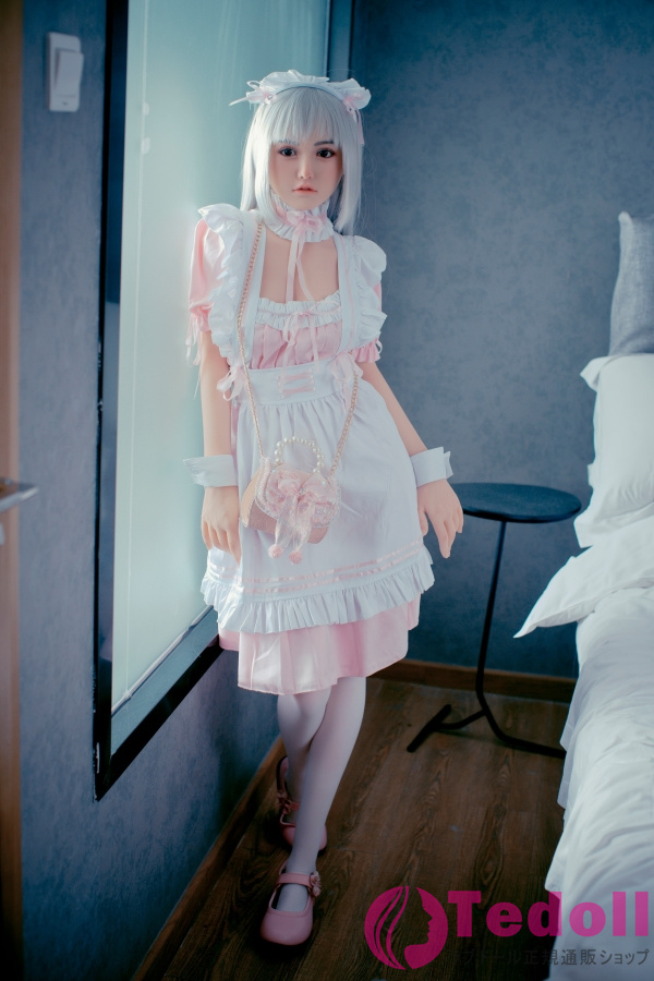 FJ DOLL Kiki 158cmシリコン製 セクシーな容姿 清楚系メイドラブドール Bカップ ノーマル肌