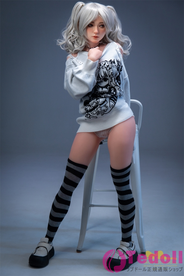 Irontech Doll S10 Misa 154cmクール系 魅惑的な銀髪美女リアルラブドール シリコンヘッド+TPEボディ Fカップ ノーマル肌