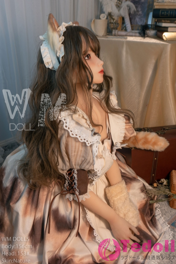 WMDOLL #153 凜香 156cmキュートで美しい猫女の服 高級ラブドール TPE製 Cカップ ノーマル肌