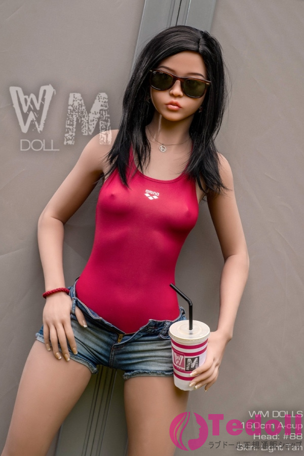 WMDOLL #88 映乃 160cm海外女性 高品質TPE製ラブドール 等身大ドール 貧乳 Aカップ 小麦肌