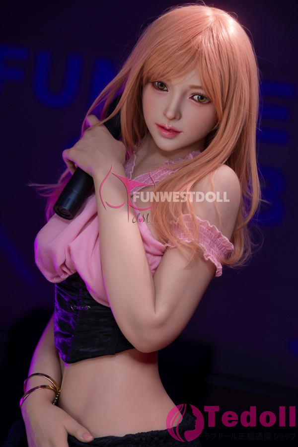 Funwest Doll #038 Alice 157cm美しい女優ラブドール 等身大 魅力的なピンクの髪リアルドール TPE製 Cカップ ノーマル肌