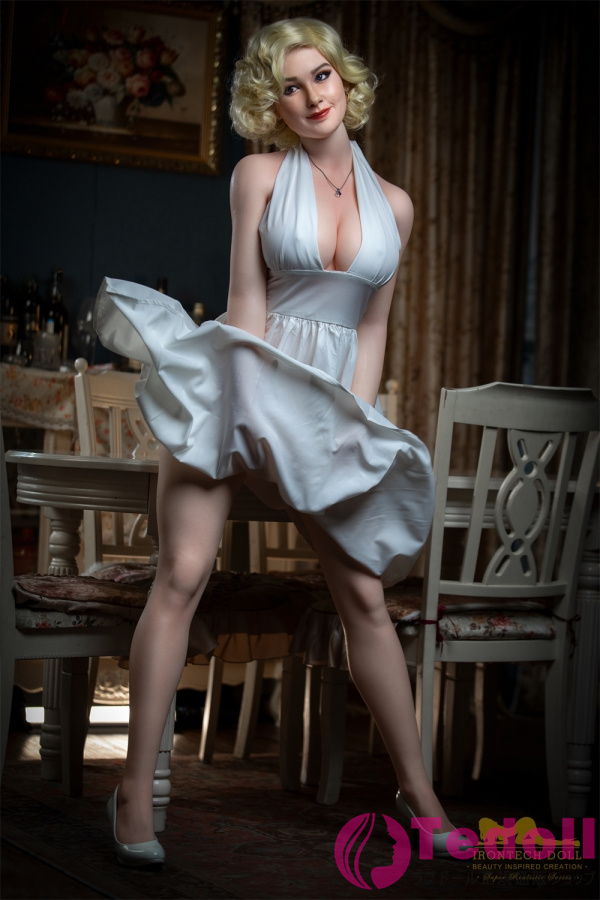 Irontech Doll S12 Carmel 164cm笑顔ラブドール 金髪外人 シリコンセックス ドール Eカップ ノーマル肌