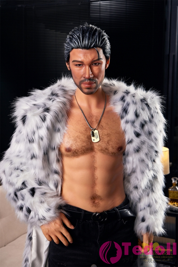 Irontech Doll M7 Bill 170cmクール系男リアルドール フルシリコン製 女性用ラブドール 日焼け肌