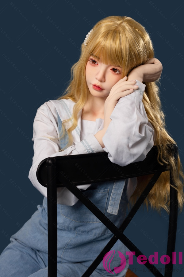 Bezlya Doll 白珍珠 160cm可愛らしいお顔 フルシリコン製 ラブドール 金髪 美女 Bカップ ノーマル肌